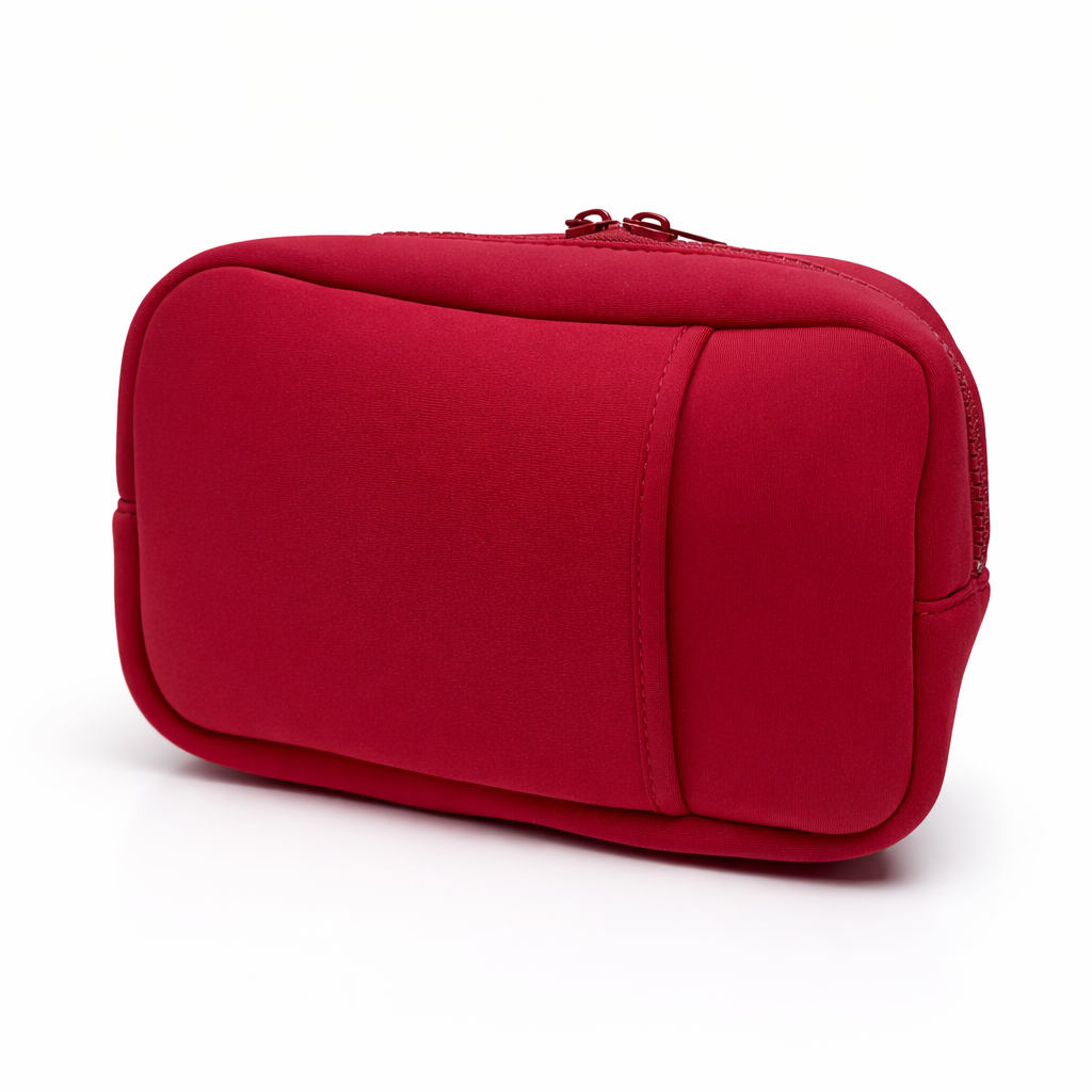 [Black Cherry] Purple travel organizer pouch from Sideline Bags.