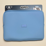15" zippered laptop sleeve in Carolina blue from Sideline Bags.