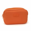 Orange travel organizer pouch from Sideline Bags.