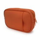 Orange travel organizer pouch from Sideline Bags.